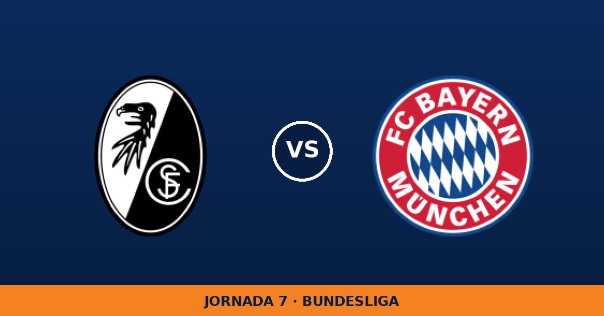 SC Freiburg – Bayern Múnich, en directo: jornada 7 de Bundesliga