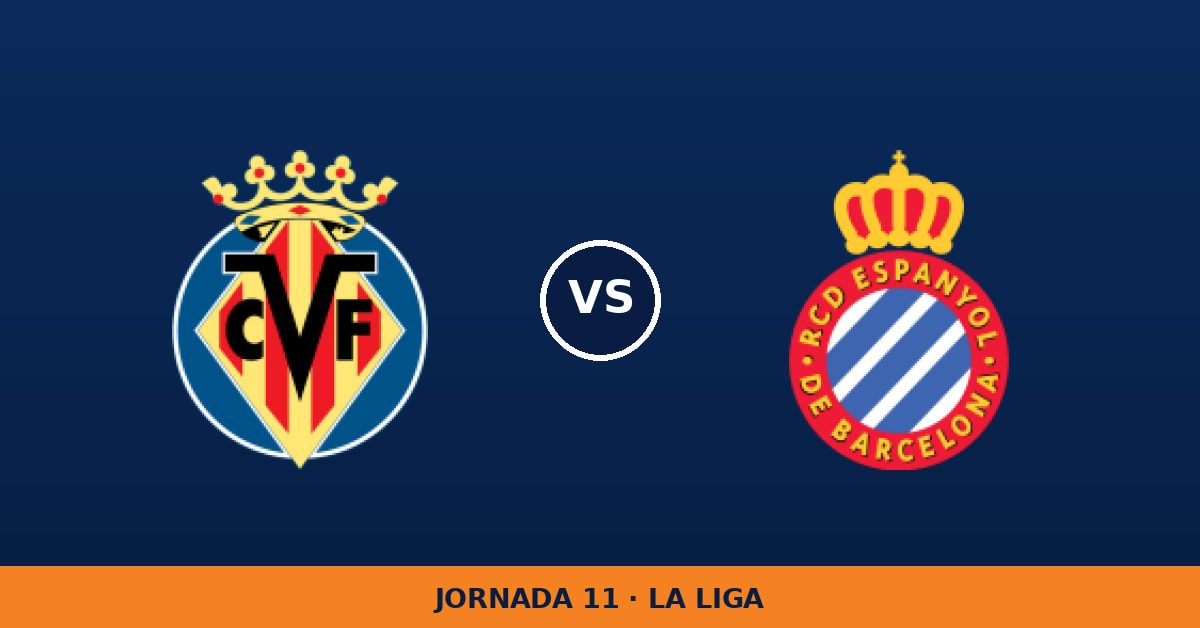 Villarreal – Espanyol: horario y dónde ver el partido Villarreal – Espanyol: horario y dónde ver el partido