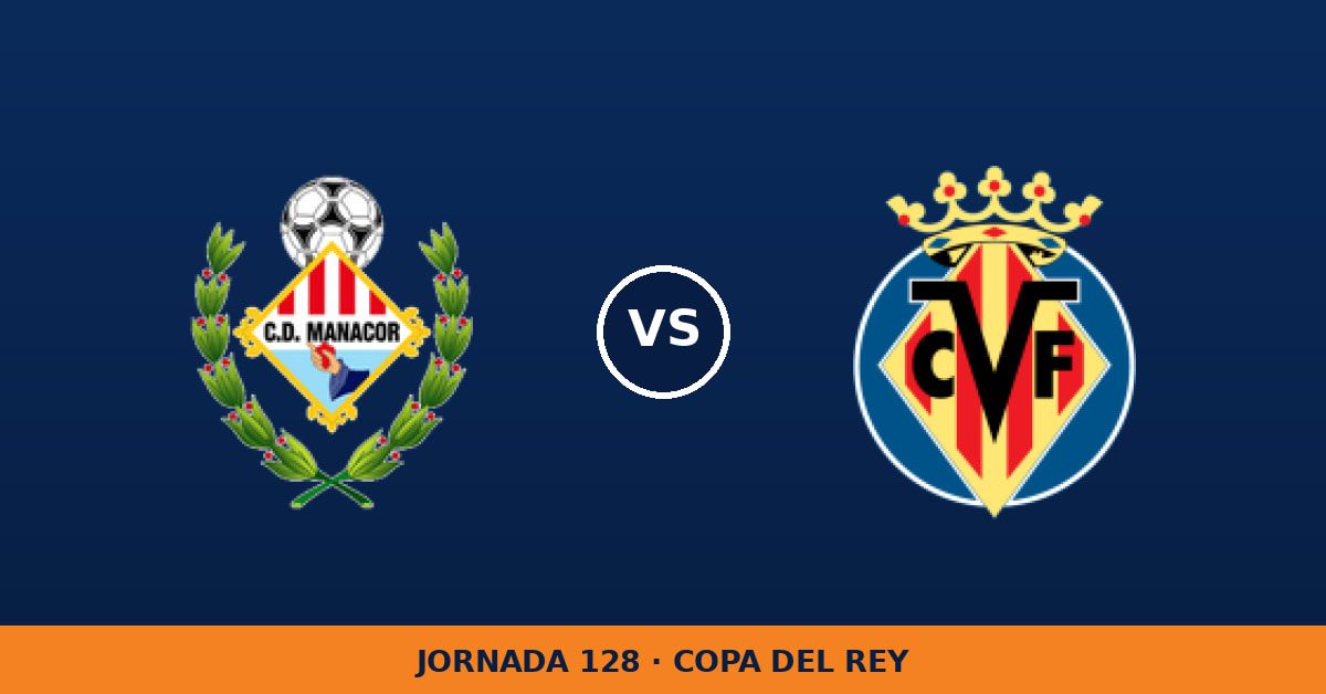 Manacor 0-5 Villarreal: resultado y resumen