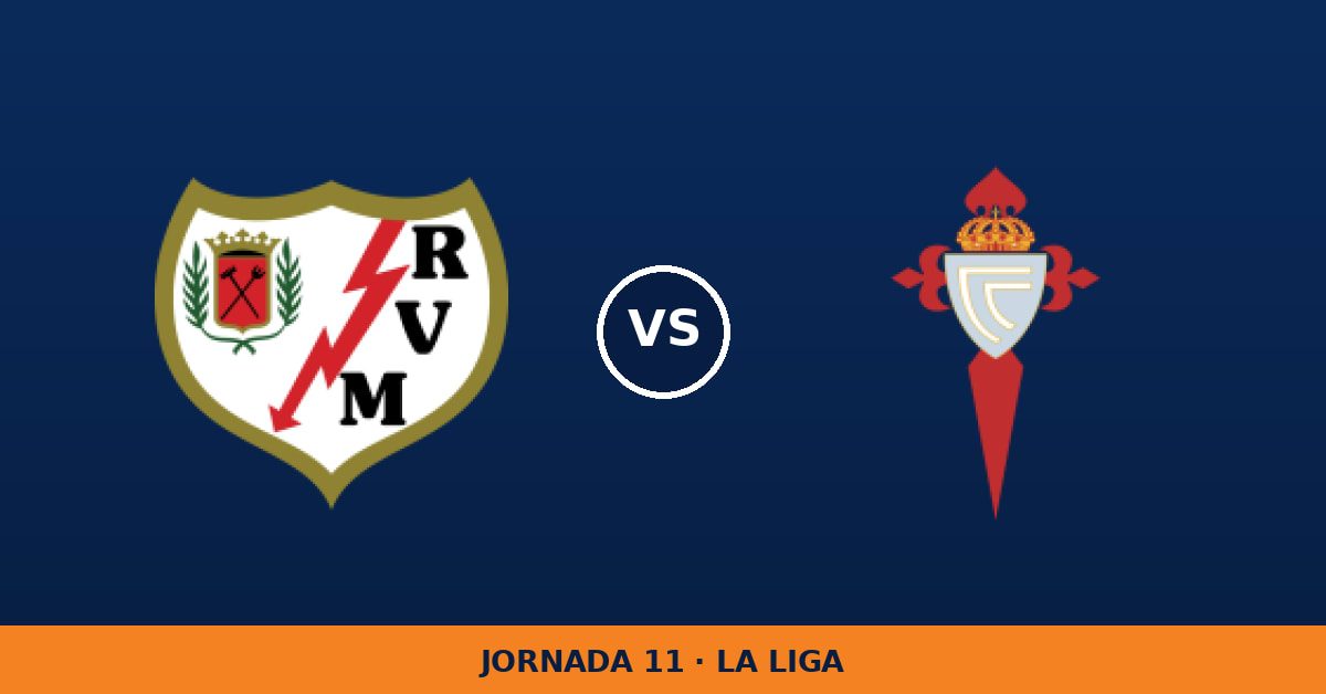 Rayo Vallecano – Celta de Vigo: hora y canal de TV (DAZN) Rayo Vallecano – Celta de Vigo: hora y canal de TV (DAZN)