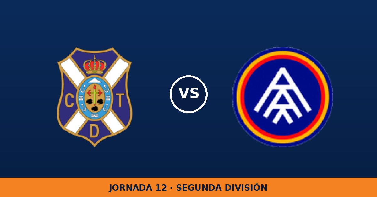 Tenerife – Andorra: hora y canal de TV (LaLiga TV Hypermotion) Tenerife – Andorra: hora y canal de TV (LaLiga TV Hypermotion)