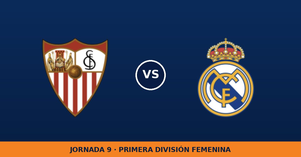 Sevilla W – Real Madrid W: hora y canal de TV (DAZN) Sevilla W – Real Madrid W: hora y canal de TV (DAZN)