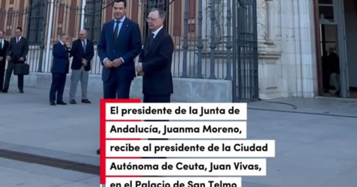 Juanma Moreno recibe a Juan Vivas en Andalucía