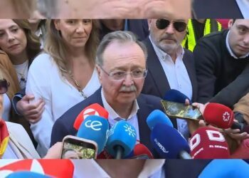 Juan Vivas, presidente de Ceuta, ante manifestación en Madrid