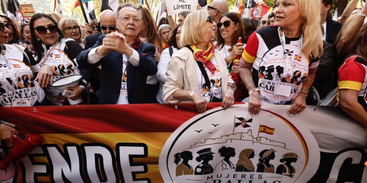 Vivas agradece a Mujeres Caballas por la manifestación en Madrid