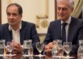 Juan Vivas se reúne con Adolfo Suárez Illana y José María Múgica Juan Vivas se reúne con Adolfo Suárez Illana y José María Múgica