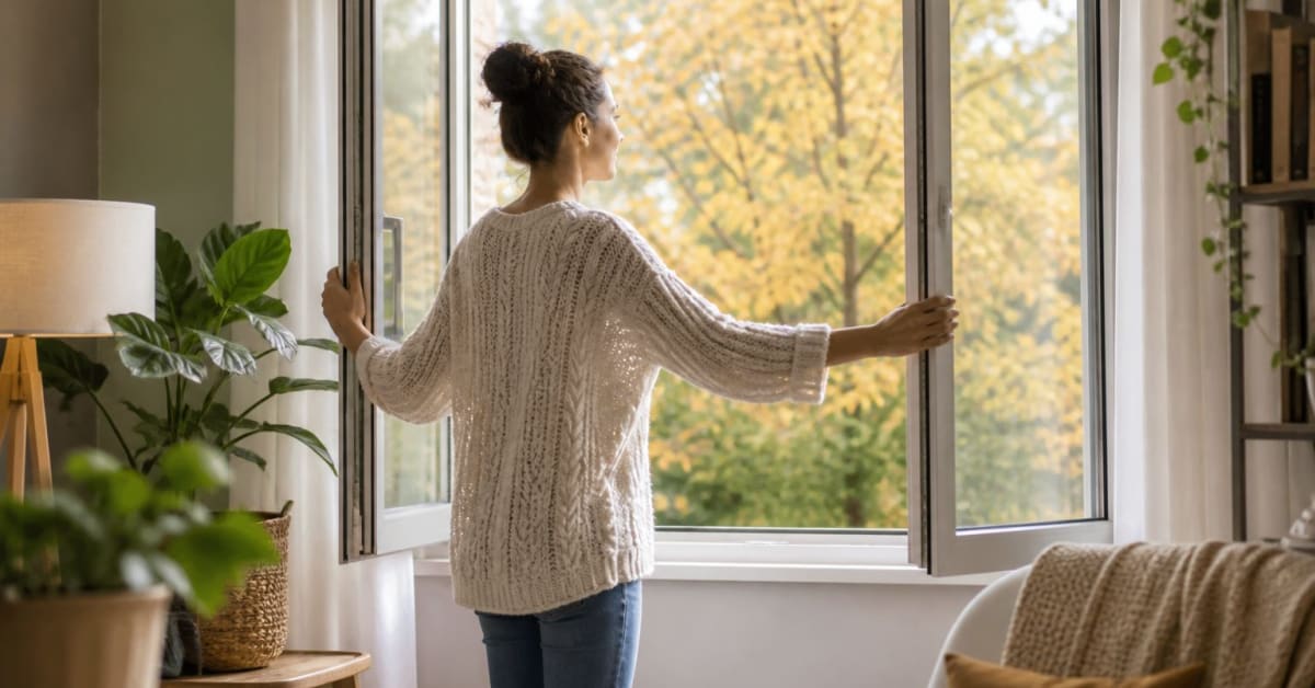 Cómo ventilar tu casa en otoño para reducir humedad y mejorar el aire interior