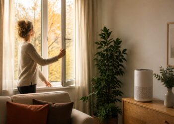 Cómo mejorar la calidad del aire en casa en otoño: ventilación, filtrado y hábitos que suman