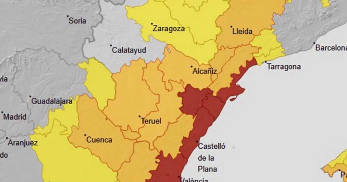 La DANA activa alertas máximas por lluvias torrenciales en España La DANA activa alertas máximas por lluvias torrenciales en España