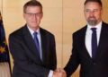 Feijóo y Abascal pactan no atacarse en campaña y centrar su estrategia contra Sánchez Feijóo y Abascal pactan no atacarse en campaña y centrar su estrategia contra Sánchez
