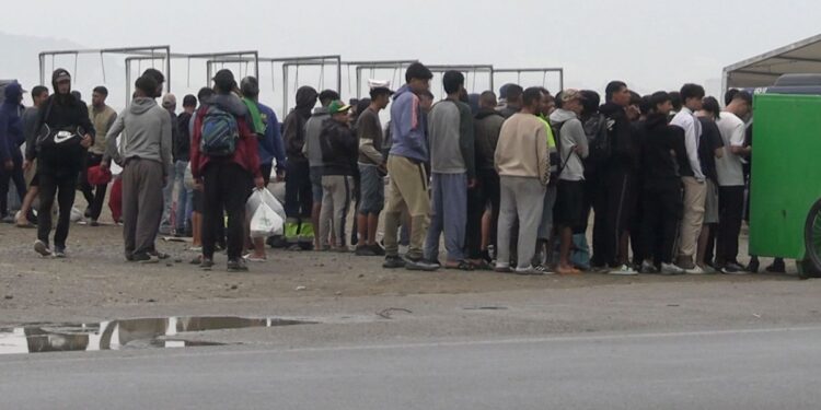 La Policía toma el control del Guano, el último reducto asistencial para migrantes en Ceuta