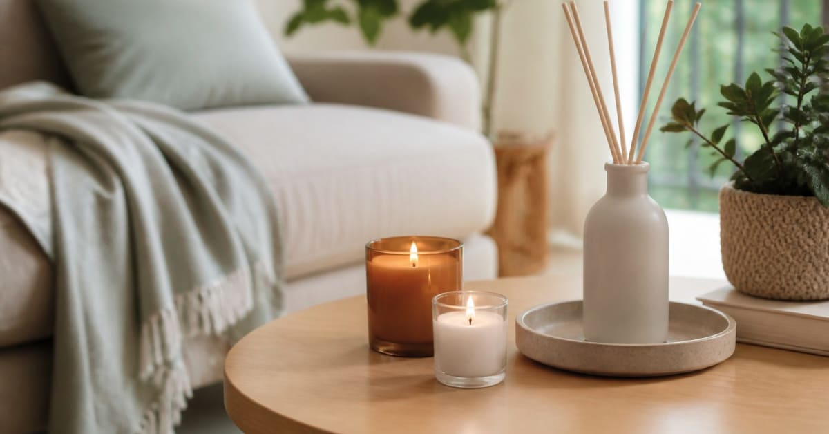 Cómo elegir velas y difusores de aroma para casa: seguridad, ventilación y uso correcto Cómo elegir velas y difusores de aroma para casa: seguridad, ventilación y uso correcto