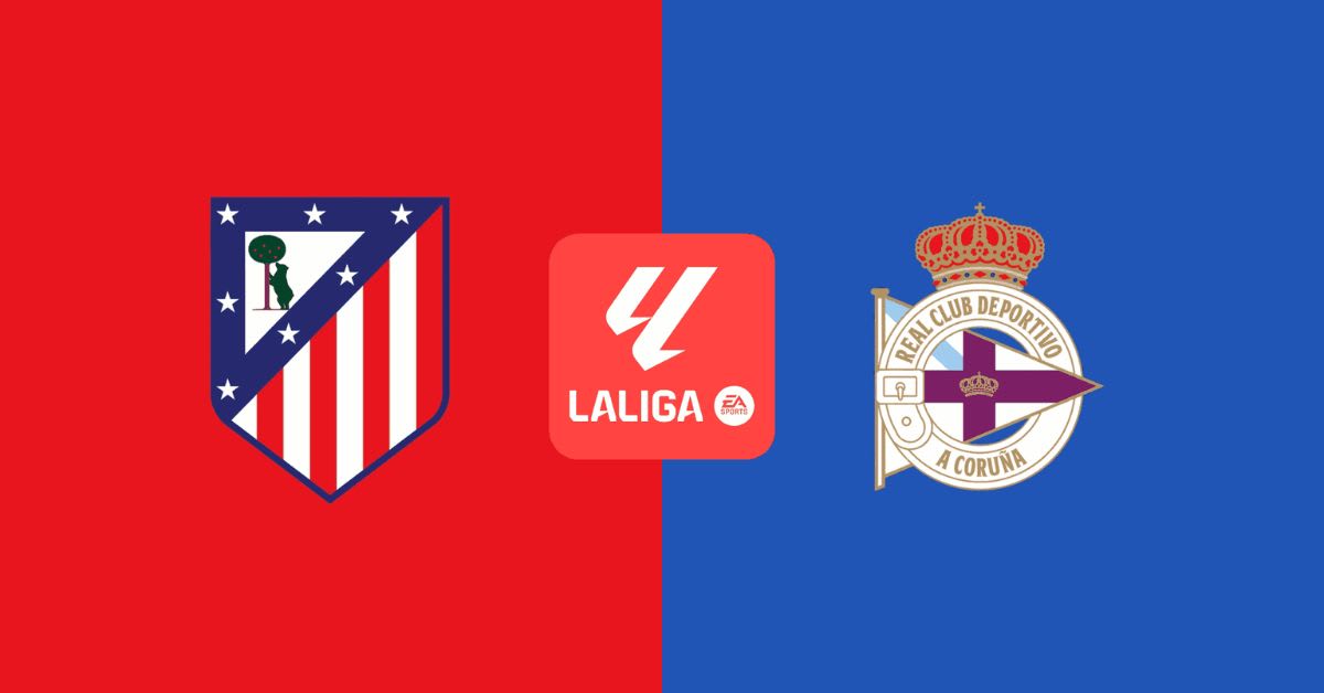 Atlético de Madrid – Deportivo de A Coruña: horario, fecha y dónde ver en directo por televisión la jornada 10 de LaLiga EA Sports