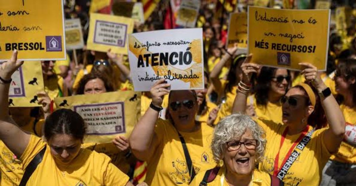 Huelga de profesores en la Comunidad de Madrid: convocantes, horarios y recorrido de las manifestaciones Huelga de profesores en la Comunidad de Madrid: convocantes, horarios y recorrido de las manifestaciones