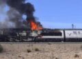 Incendio en locomotora de AVE interrumpe tráfico ferroviario entre Madrid y Barcelona Incendio en locomotora de AVE interrumpe tráfico ferroviario entre Madrid y Barcelona