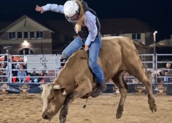 India Rose, hija de Elsa Pataky y Chris Hemsworth, se proclama campeona de un rodeo de monta de toro como única participante femenina