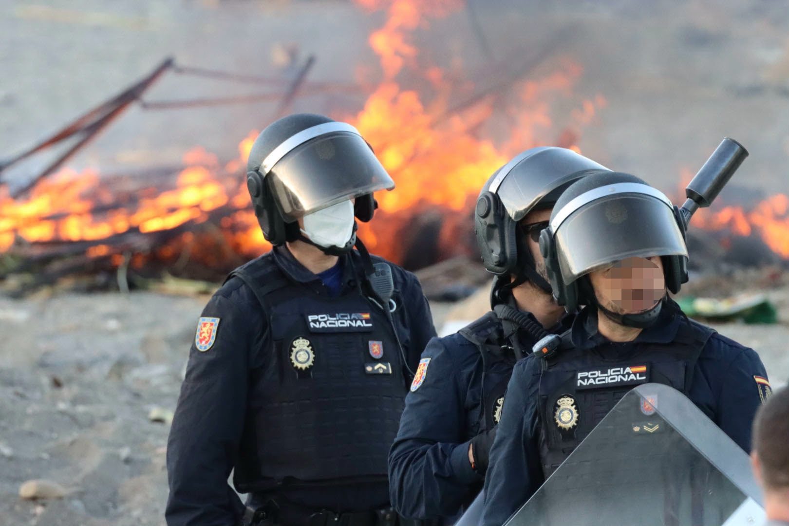 Policía nacional en Ceuta