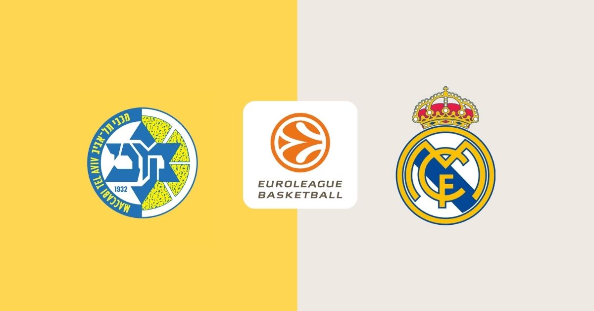 Maccabi Tel Aviv – Real Madrid: Horario y dónde ver hoy el partido de la Euroliga Maccabi Tel Aviv – Real Madrid: Horario y dónde ver hoy el partido de la Euroliga