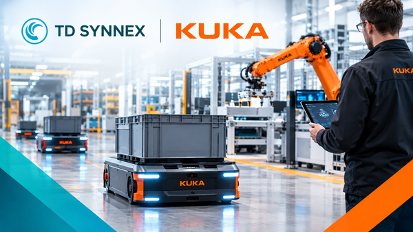 TD SYNNEX amplía su cartera de robótica con KUKA