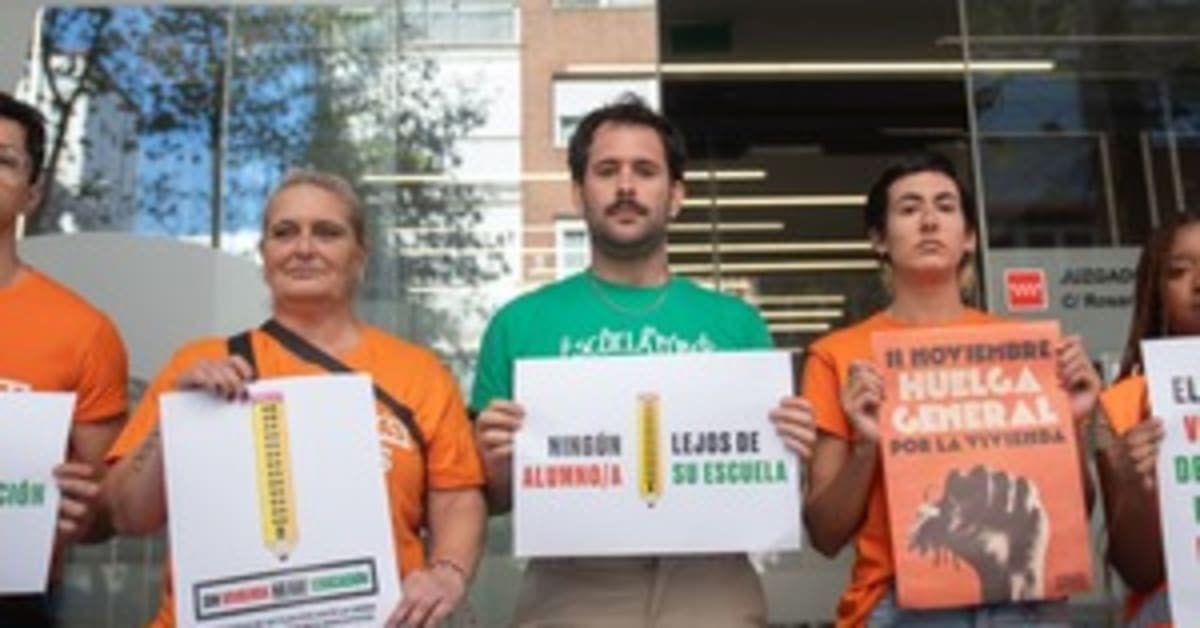 Primer informe en Madrid solicita paralización de desahucio educativo