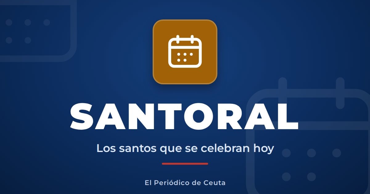 Santoral del día Santoral del día