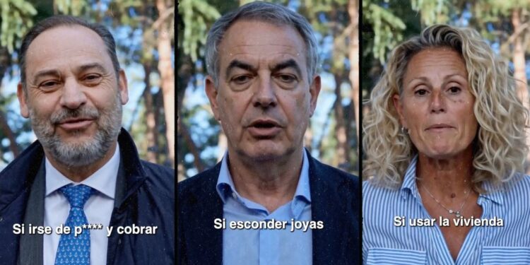 El PSOE amenaza al PP con acciones legales por un vídeo generado con inteligencia artificial en el que figuran Begoña Gómez, Ábalos y Cerdán