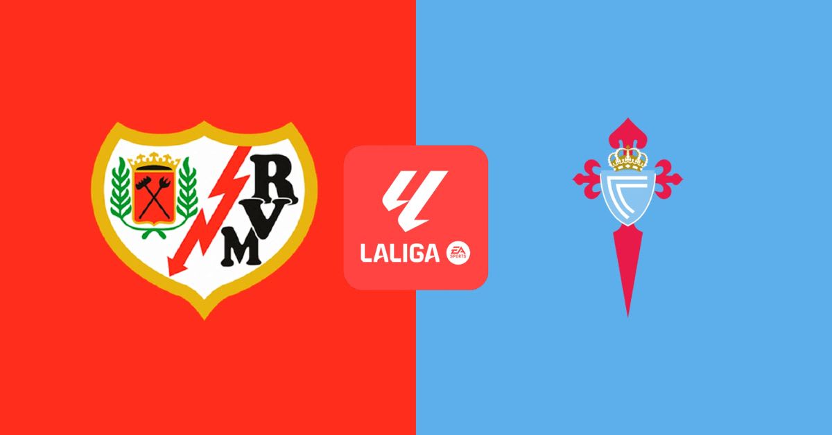 El Rayo Vallecano recibe al Celta de Vigo en Vallecas: horario y dónde ver el partido El Rayo Vallecano recibe al Celta de Vigo en Vallecas: horario y dónde ver el partido