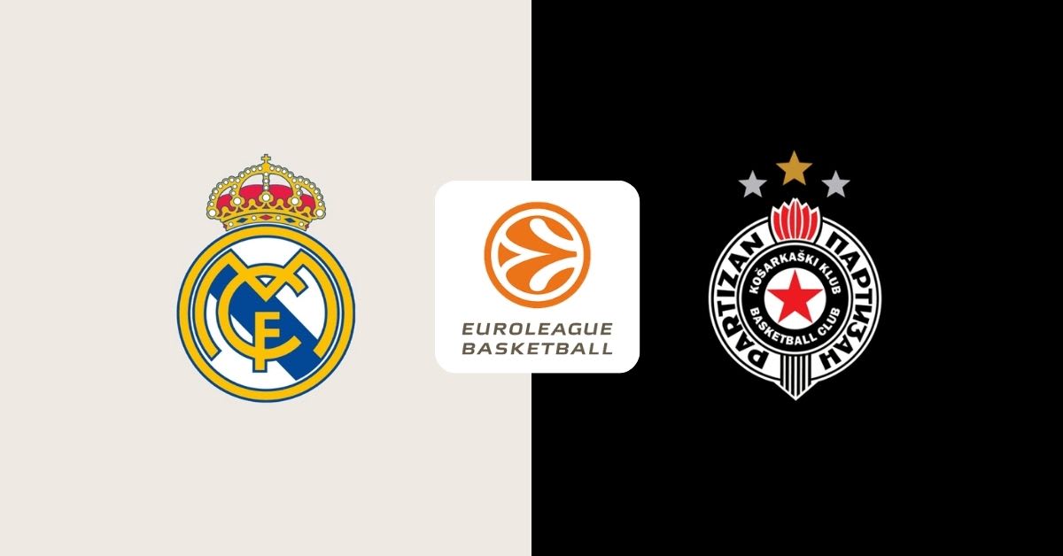 Real Madrid – Partizan de Euroliga: horario y dónde ver hoy en TV el partido de la cuarta jornada Real Madrid – Partizan de Euroliga: horario y dónde ver hoy en TV el partido de la cuarta jornada
