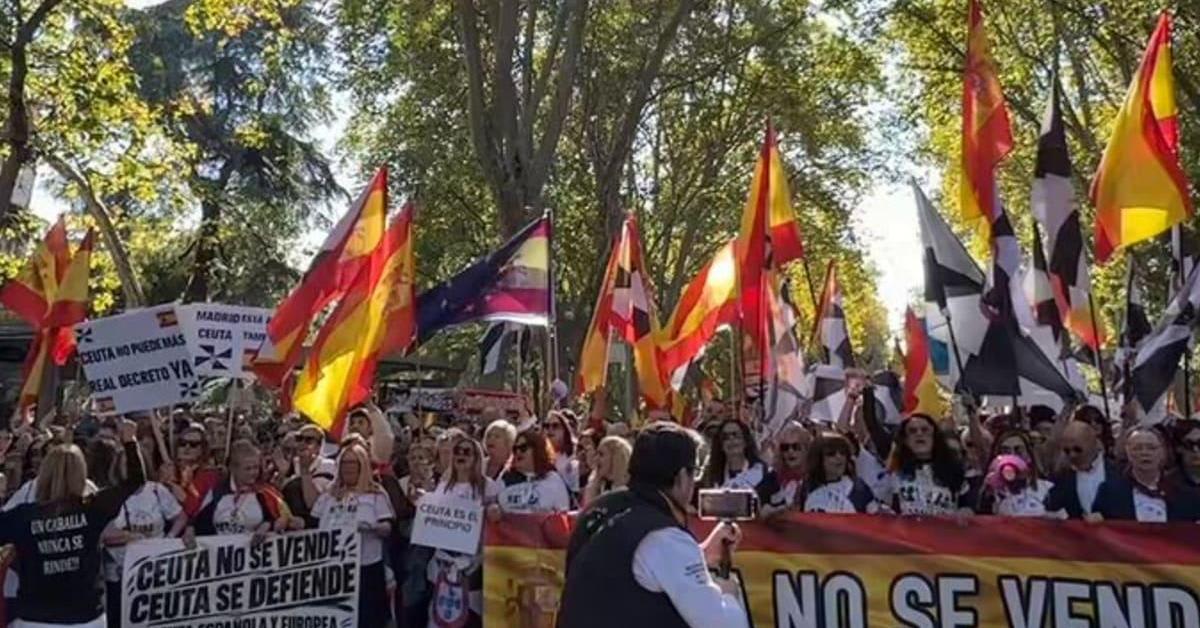 Vox Ceuta difunde un mensaje de apoyo en Madrid Vox Ceuta difunde un mensaje de apoyo en Madrid