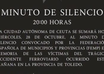 PP de Ceuta convoca minuto de silencio por víctimas de Toledo PP de Ceuta convoca minuto de silencio por víctimas de Toledo