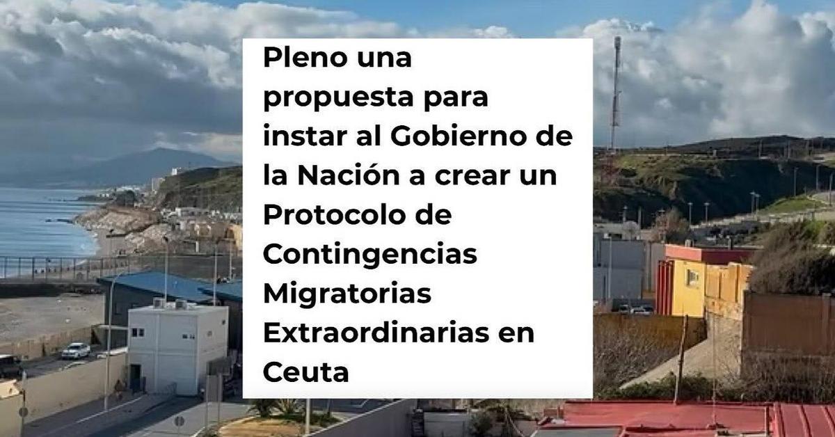 MDyC Ceuta reclama un protocolo migratorio integral MDyC Ceuta reclama un protocolo migratorio integral