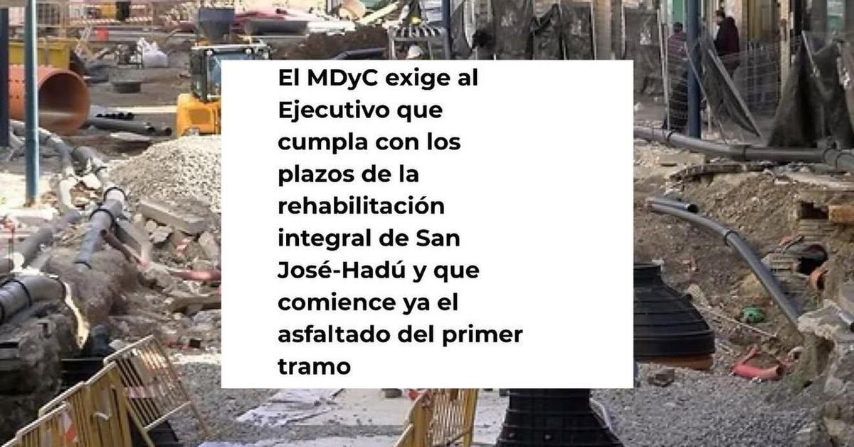 MDyC Ceuta denuncia retraso en obras de asfaltado MDyC Ceuta denuncia retraso en obras de asfaltado