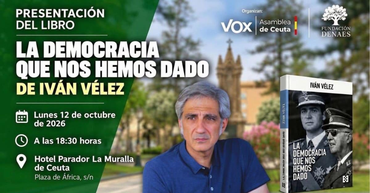 Iván Vélez presenta su libro en Ceuta Iván Vélez presenta su libro en Ceuta
