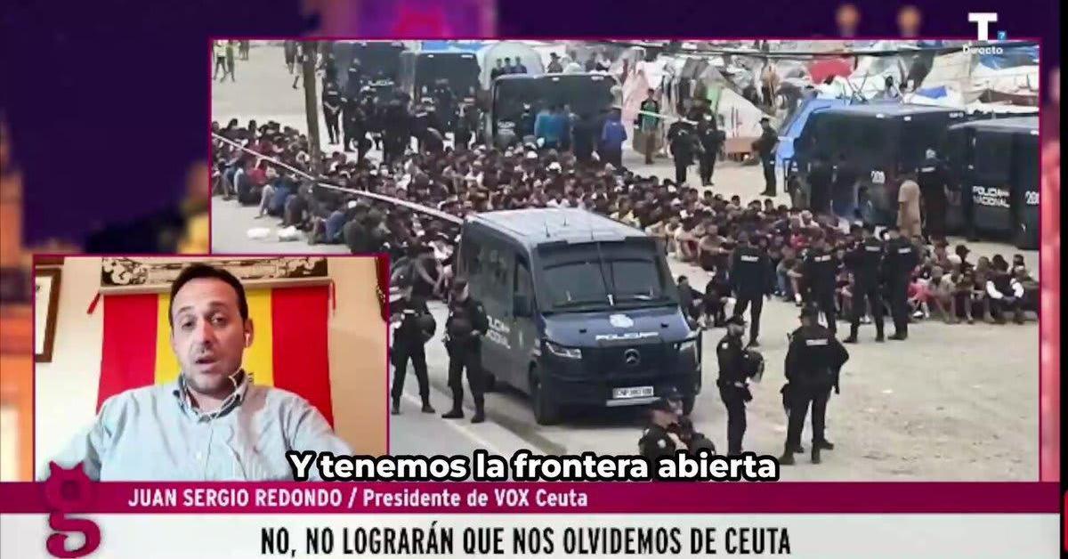 Redondo Pacheco critica frontera abierta con Marruecos Redondo Pacheco critica frontera abierta con Marruecos