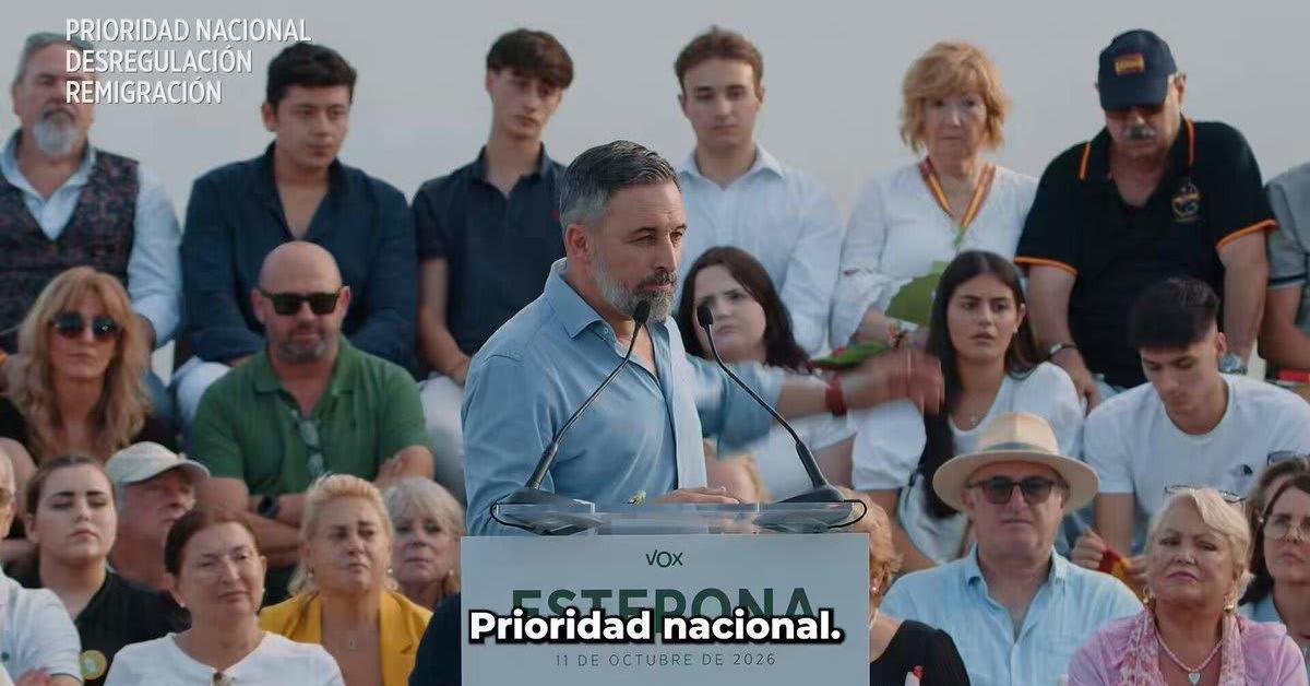 Vox Ceuta difunde mensaje de Santiago Abascal Vox Ceuta difunde mensaje de Santiago Abascal