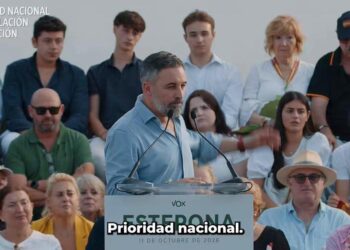 Vox Ceuta difunde mensaje de Santiago Abascal