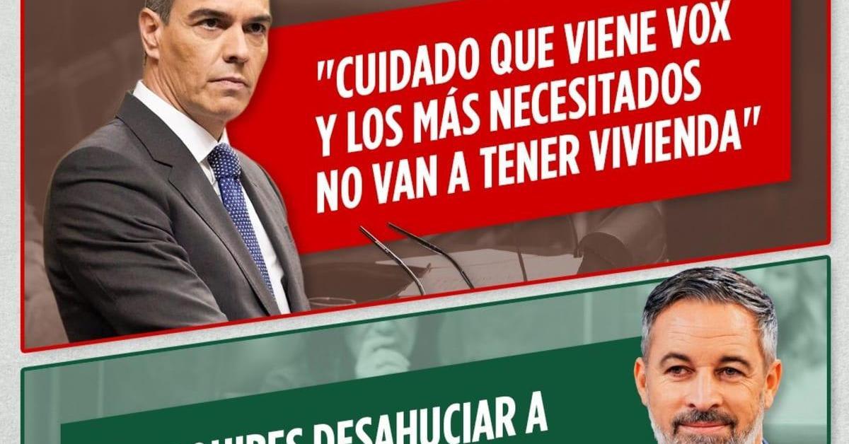Vox Ceuta comparte debate entre Abascal y Sánchez Vox Ceuta comparte debate entre Abascal y Sánchez