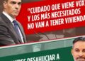 Vox Ceuta comparte debate entre Abascal y Sánchez