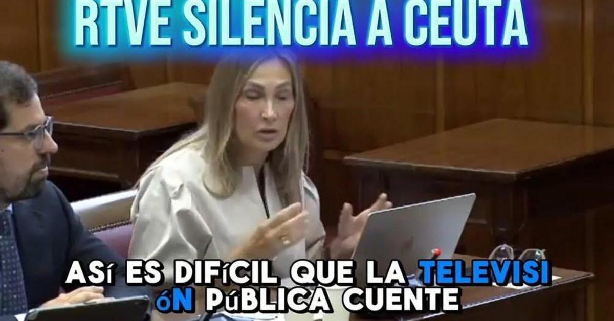 Cristina Díaz denuncia silencio de RTVE sobre Ceuta