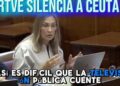 Cristina Díaz denuncia silencio de RTVE sobre Ceuta Cristina Díaz denuncia silencio de RTVE sobre Ceuta