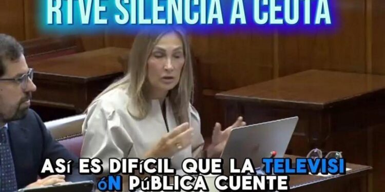 Cristina Díaz denuncia silencio de RTVE sobre Ceuta Cristina Díaz denuncia silencio de RTVE sobre Ceuta