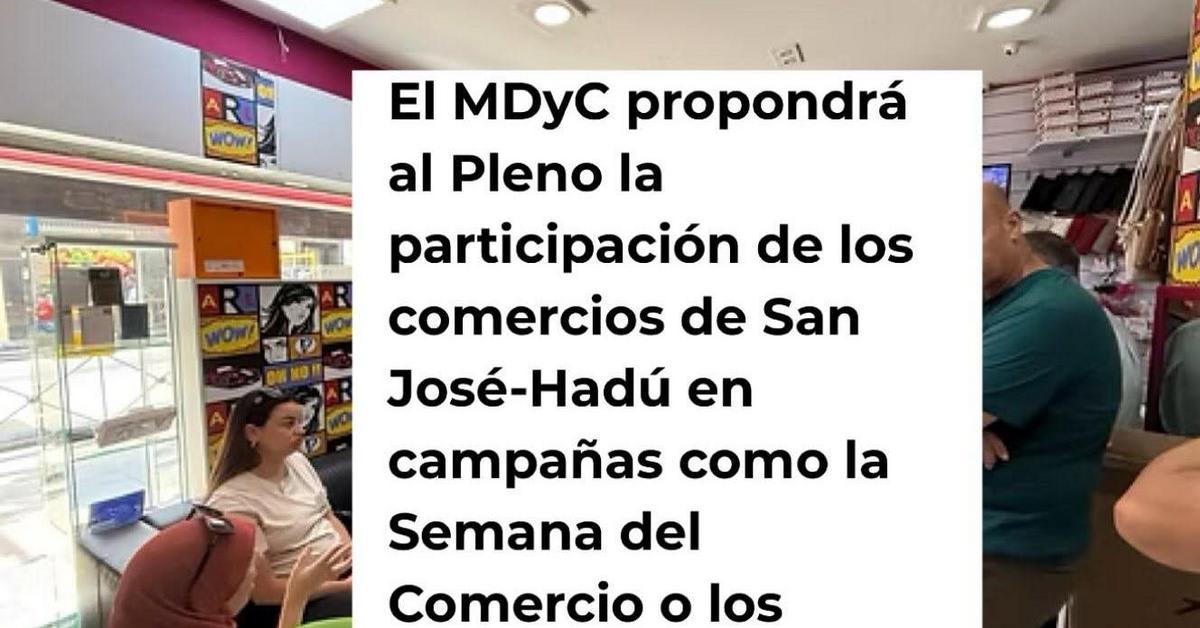 MDyC impulsa apoyo al comercio de San José-Hadú MDyC impulsa apoyo al comercio de San José-Hadú