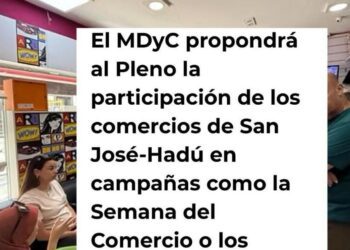 MDyC impulsa apoyo al comercio de San José-Hadú