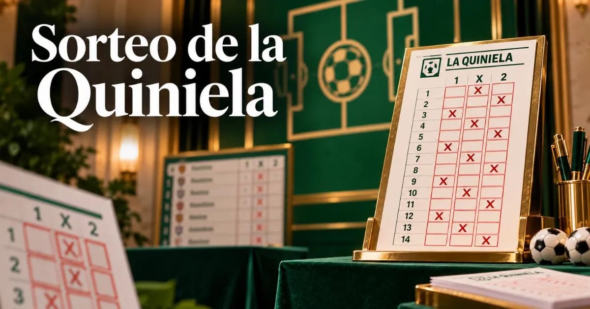 Resultado de La Quiniela hoy, jornada 13: combinación y premios