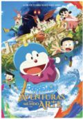 Cartel de Doraemon. Aventuras en el mundo del arte